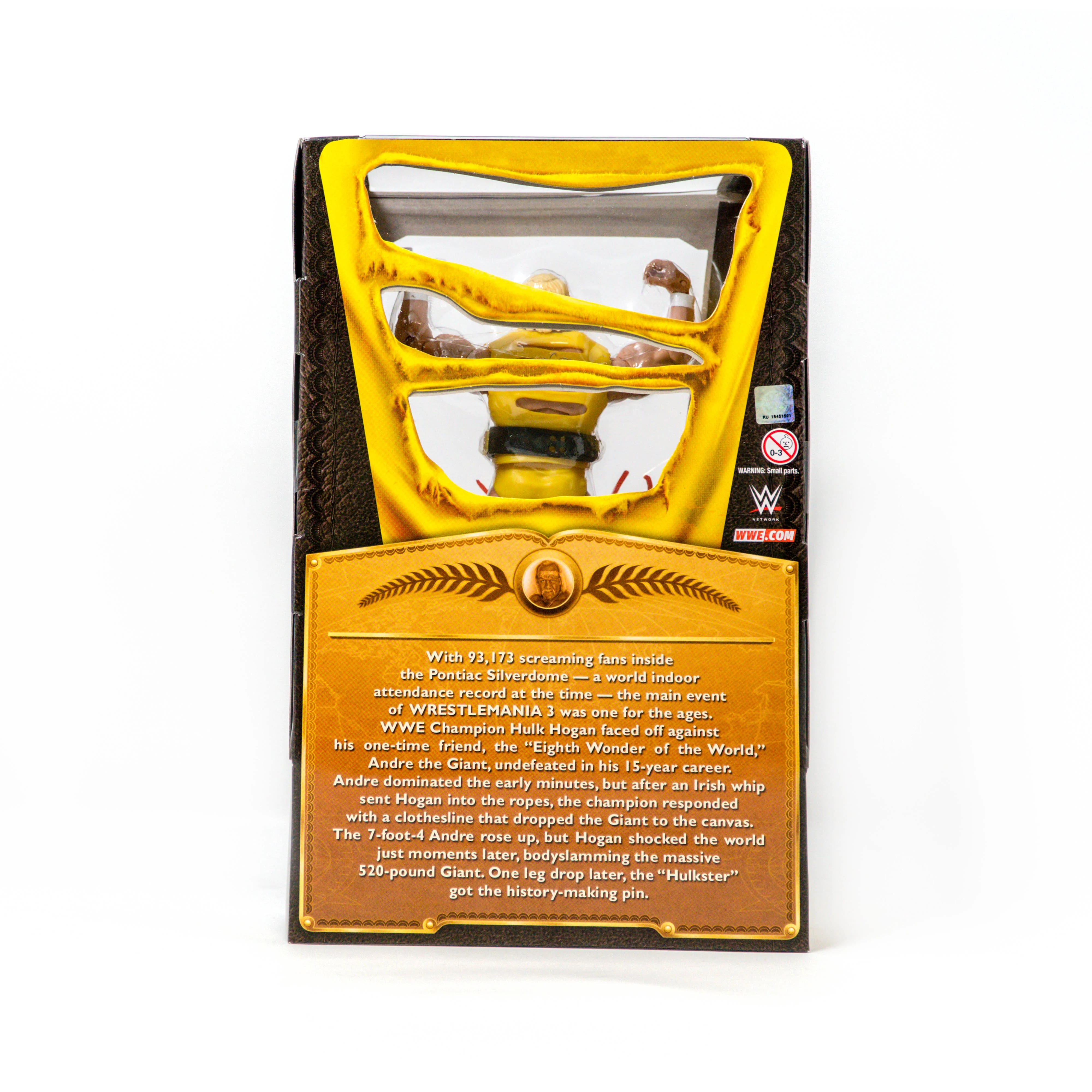 Hulk Hogan Signed Defining Moments WWE Action Figure - Image 3